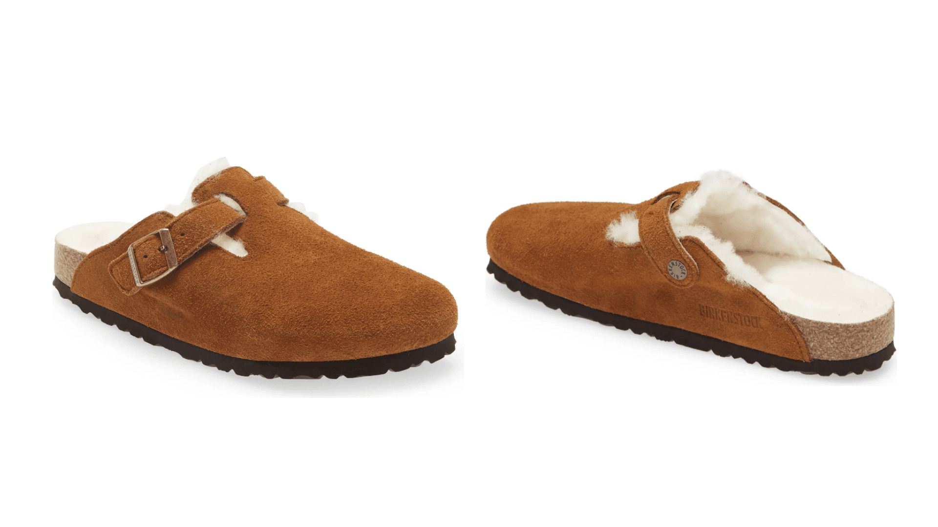 Birkenstock shearling clog