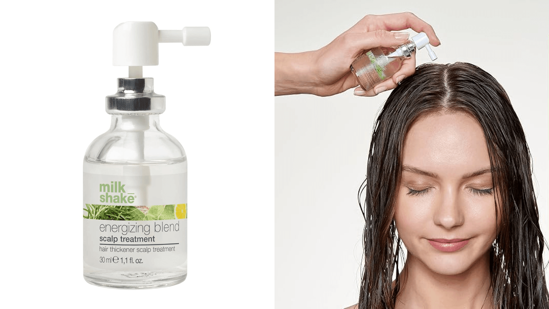 milk_shake Energizing Blend Hair Thickening Scalp Treatment - Revitalizing Volume Treatment for Fine and Fragile Hair, 1.1 Fl Oz