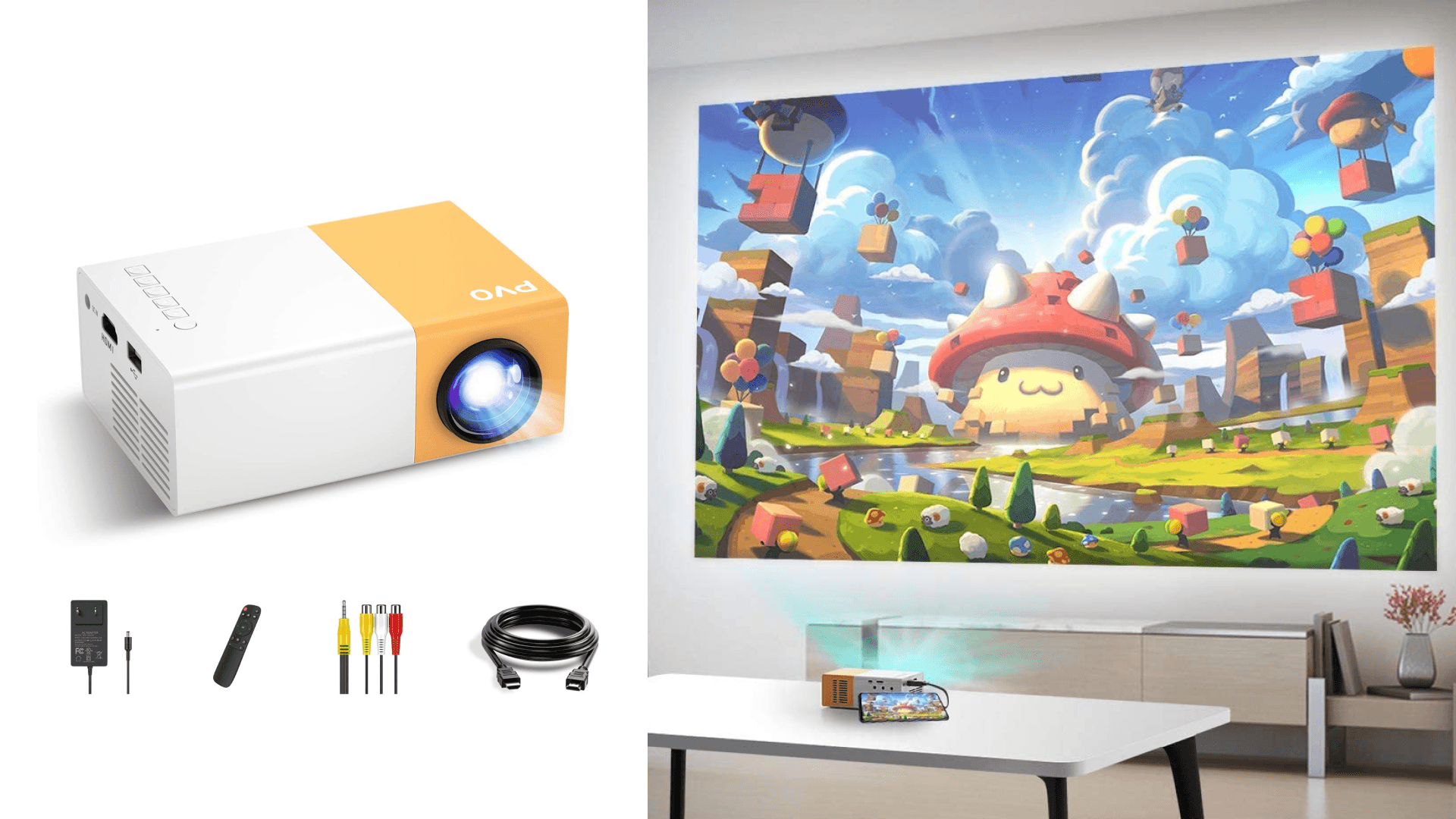 Portable Mini-Projector