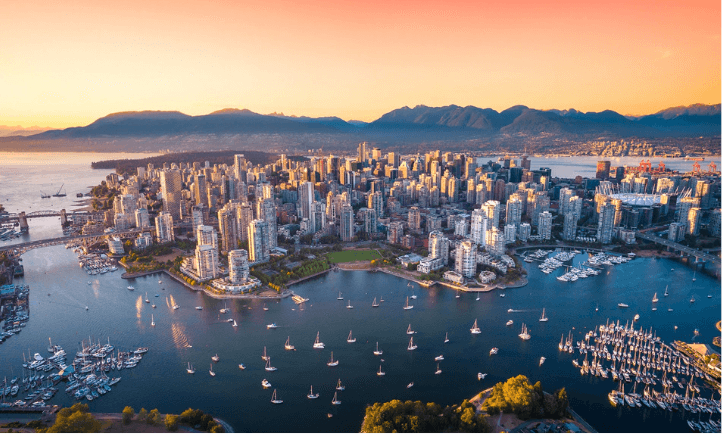 Vancouver, British Columbia, Canada, city scene