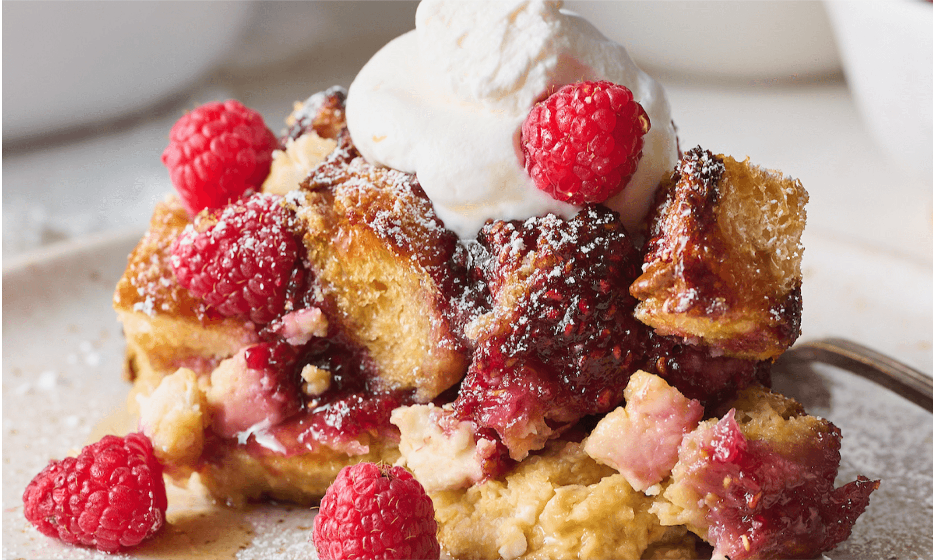 french toast cassarole you can meal prep