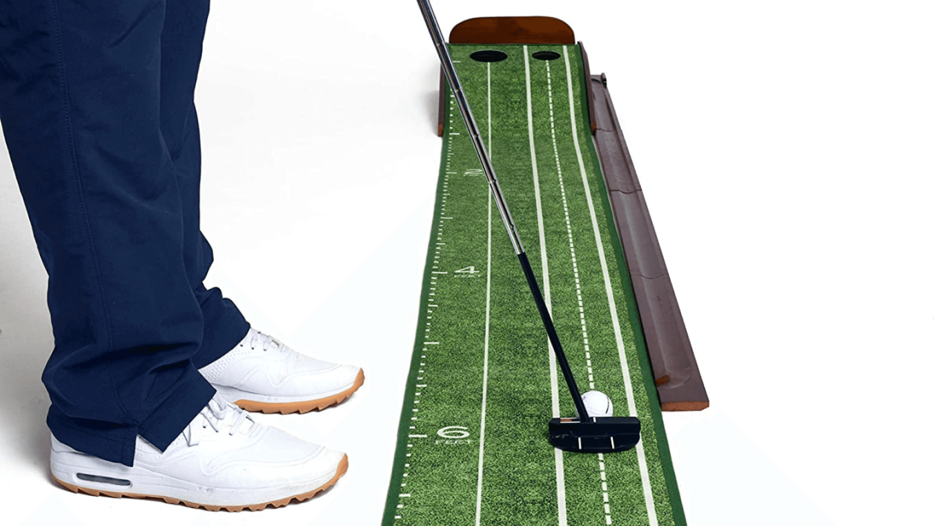 Indoor putting mat
