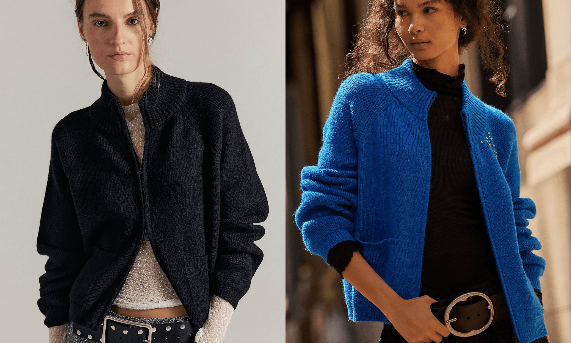 Free People We The Free Zip Up Cardigan warm