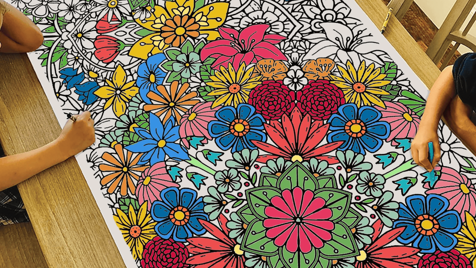 mandala coloring page