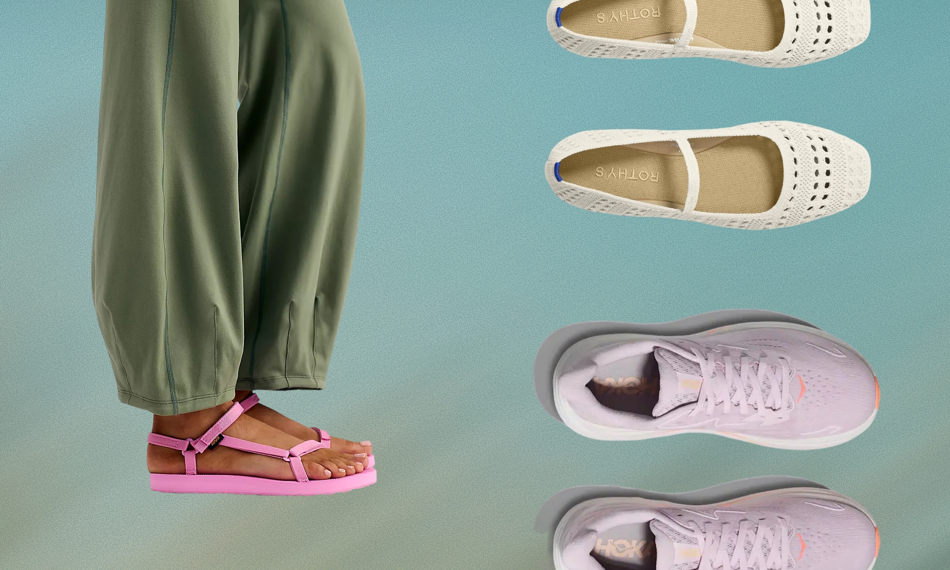 the comfiest shoes to wear during the summer