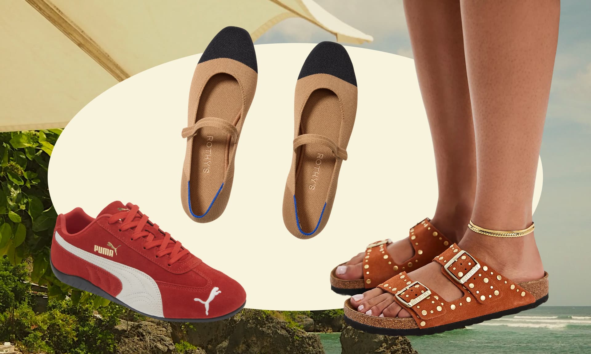 the comfiest shoes to wear during the summer