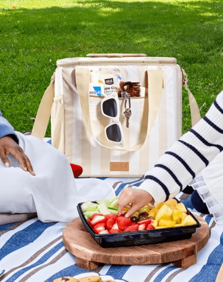 Fit & Fresh, 24-Can Soft Cooler Bag Insulated, Leak Resistant, Portable, Soft Sided Bag for Travel Pina Colada