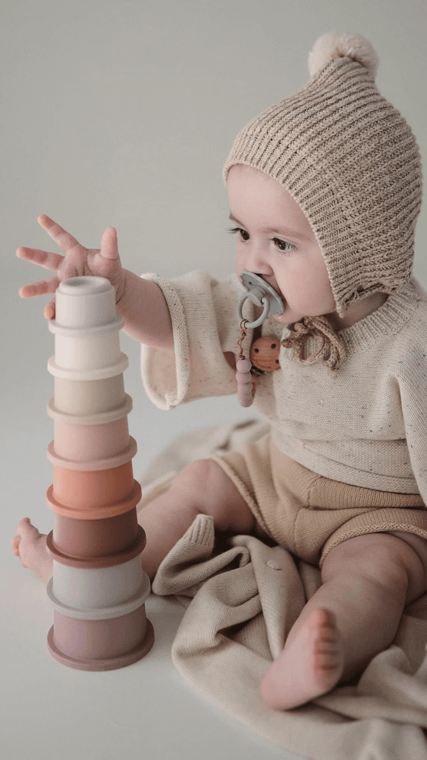 Mushie Stacking Cups