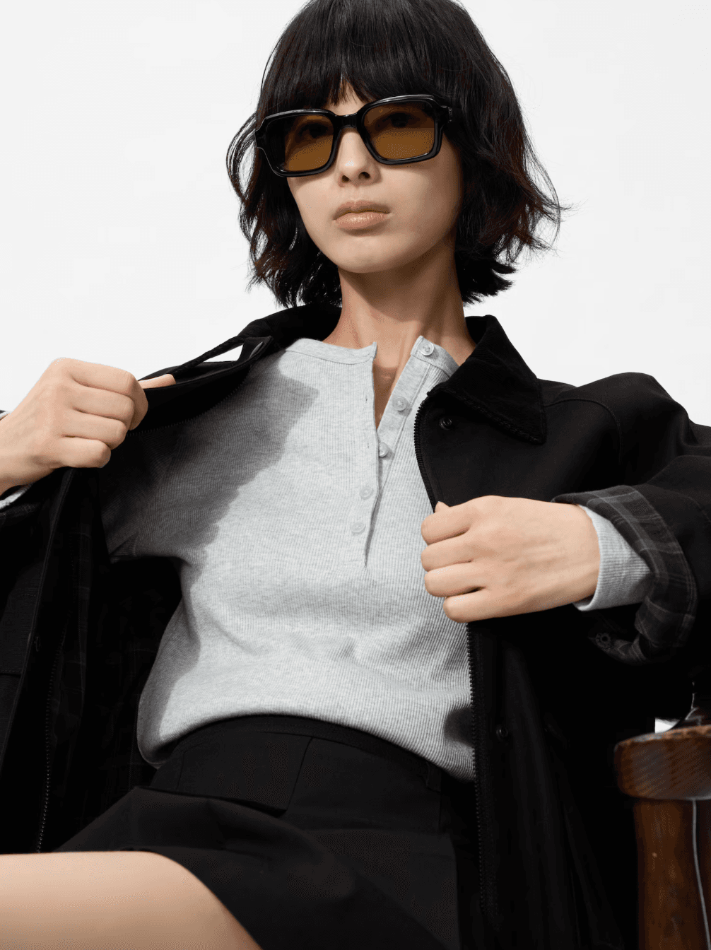 Uniqlo Bold Square Sunglasses