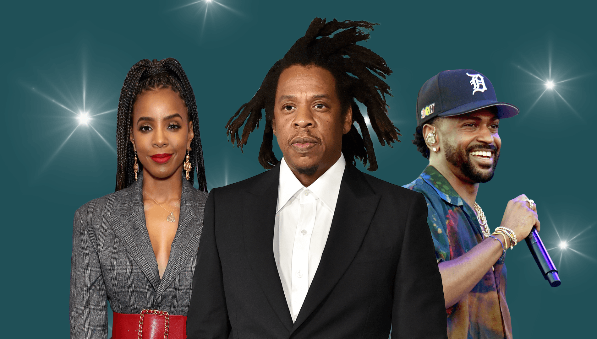 Pop Cultured with theSkimm promo image for May 31, 2022 featuring Kelly Rowland, Jay-Z, and Big Sean.