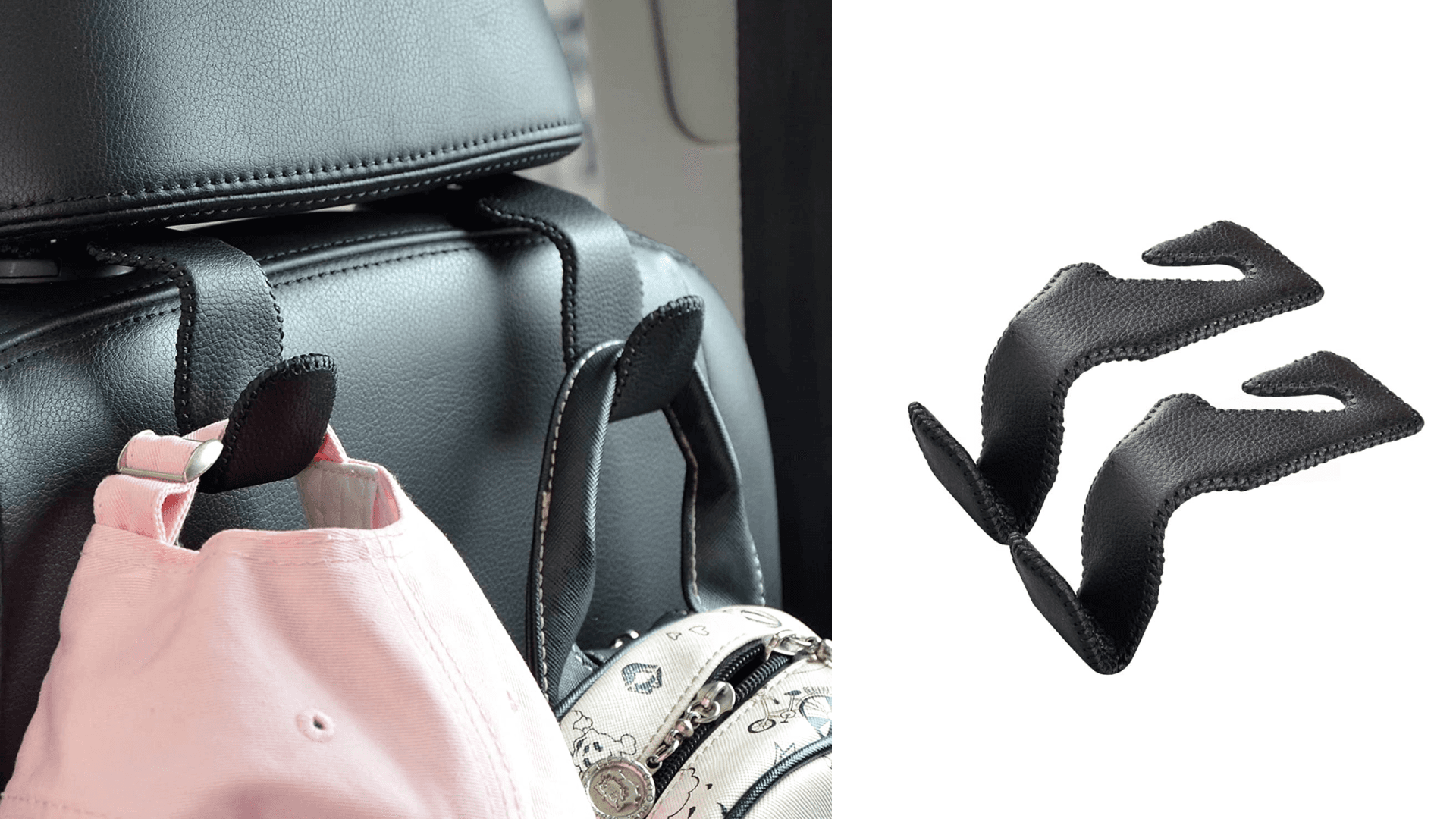 Bag hook for car