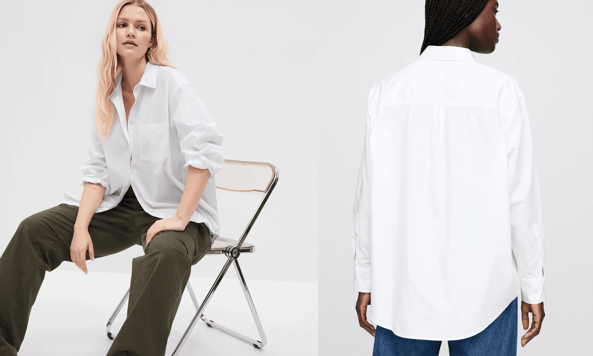 Gap Button Down Oversized