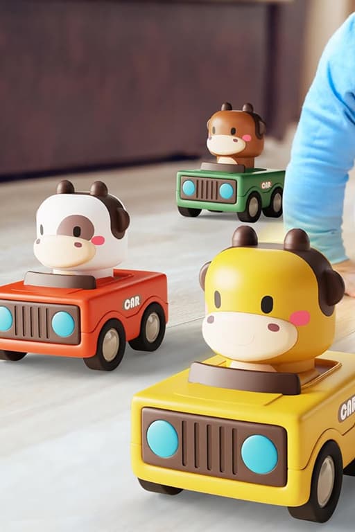 Baby Press to Go Car Toys
