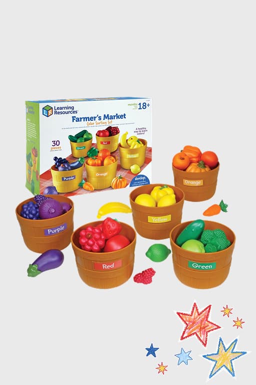 Farmer's Market Color Sorting Set