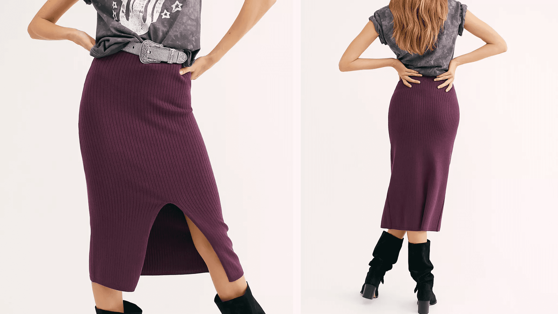 Midi skirt