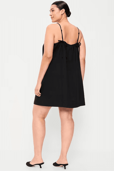 Strappy Mini Shift Dress