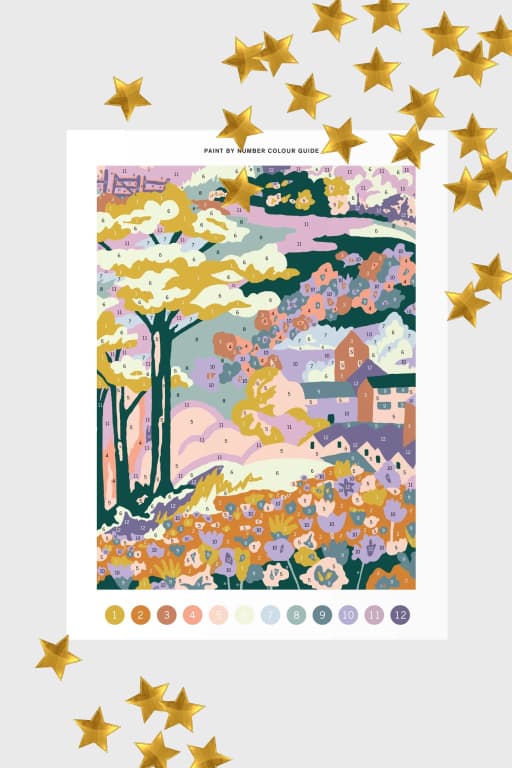 Liberty Coastal Parade 9 x 12" Paint by Number Kit